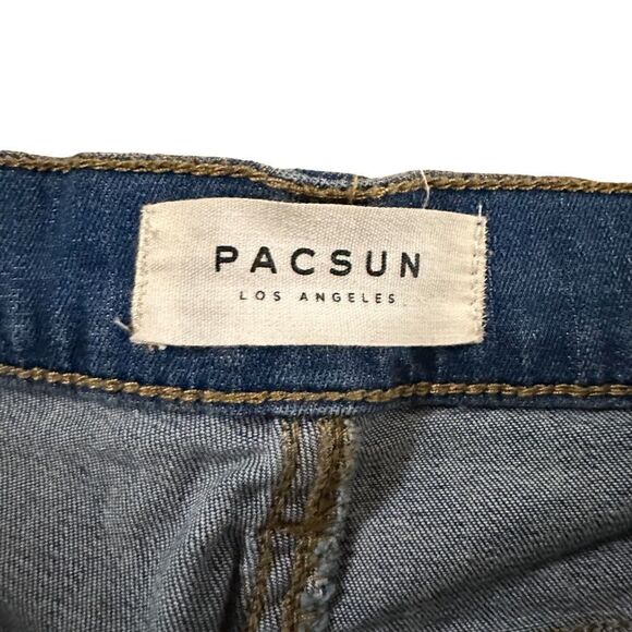 PacSun ~ Womens Denim Shorts ~ the Shortie ~ 5 pocket ~ size 26 - Picture 6 of 9